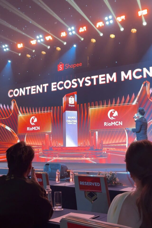 RioMCN nhận hạng mục Content Ecosystem MCN tại Shopee Summit 2026
